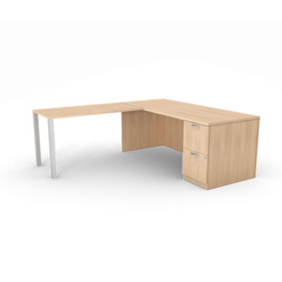 Currency Right Hand Desk and Return by Turnstone | Smart Furniture