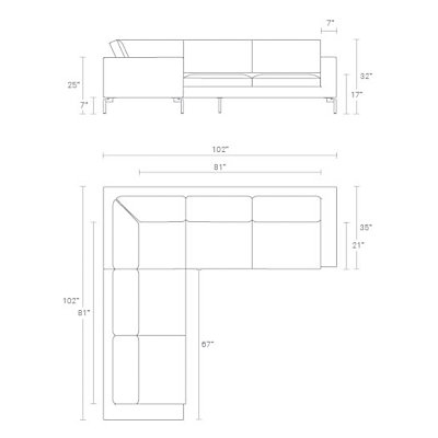 New Standard Small Sectional Dimensions